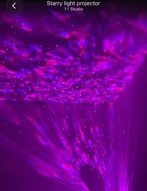 Ceiling projection ambience